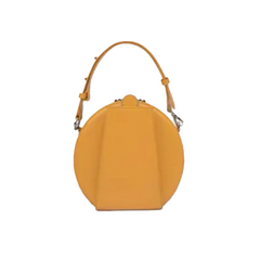 Round Mustard Handbag