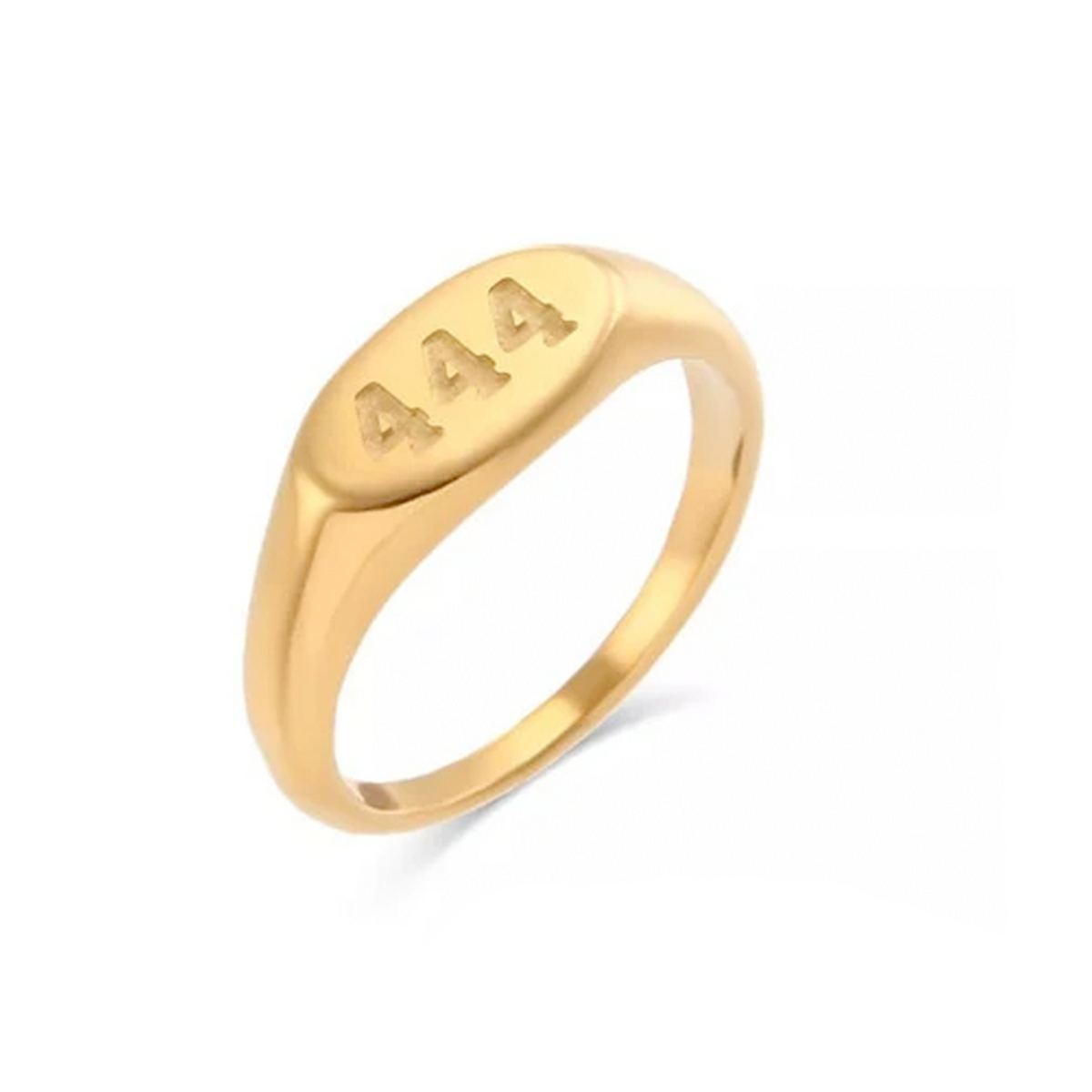 444 Angel Numbers Ring