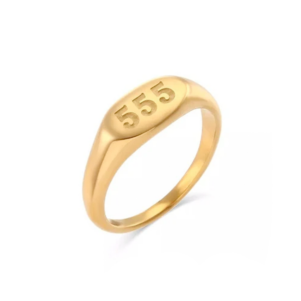 555 Angel Numbers Ring