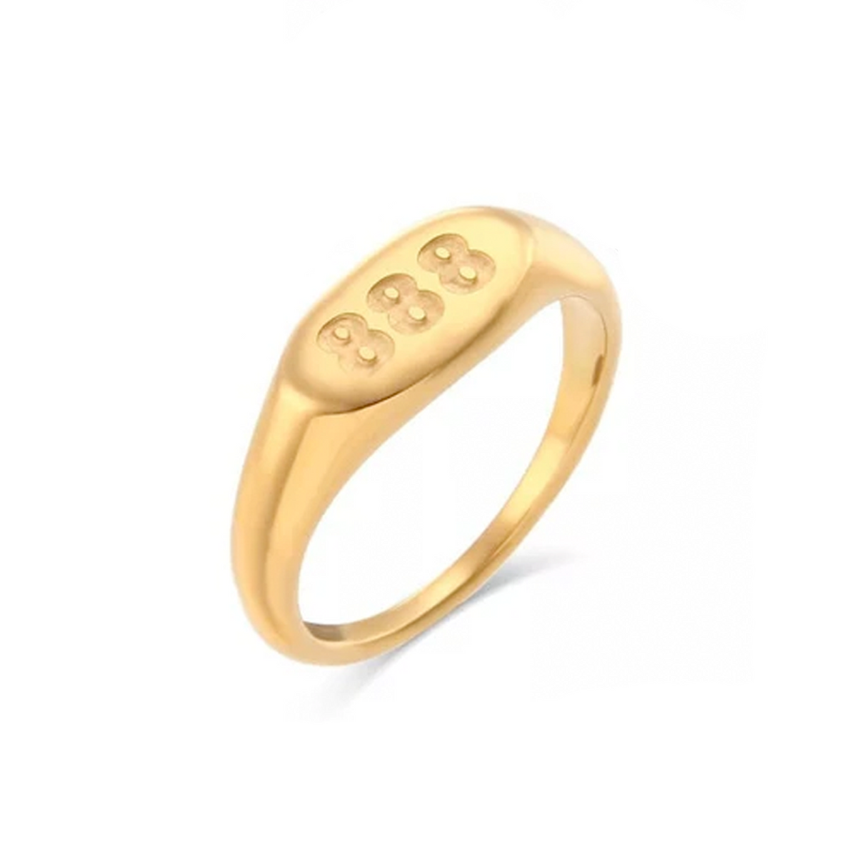 888 Angel Numbers Ring