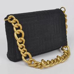 Black Terry Clutch