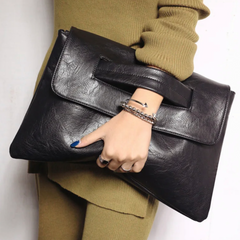 Envelope Handbag - Black