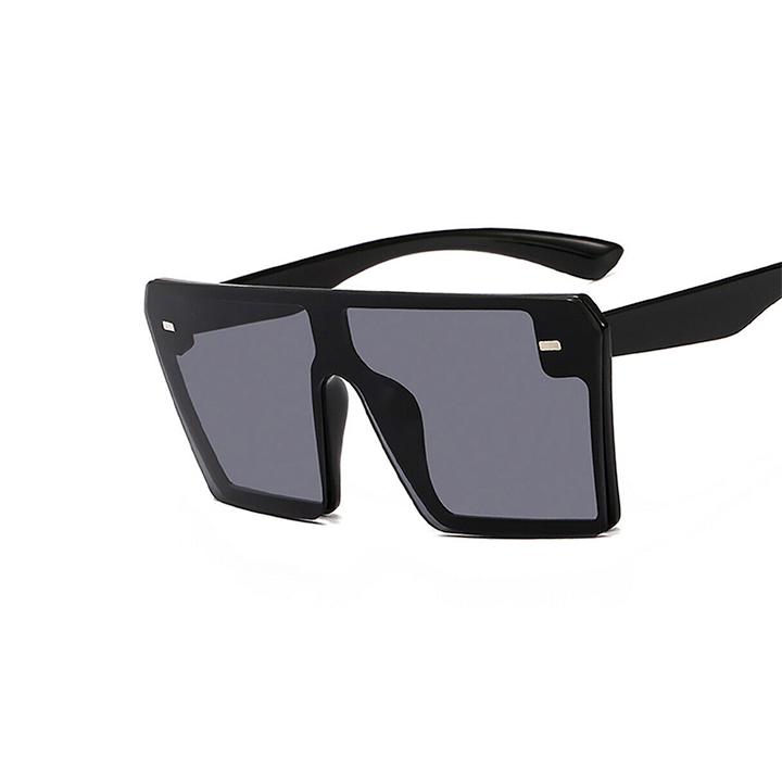 Oversized Flat Bar Sunglasses