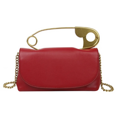 Safety Pin Purse - Red